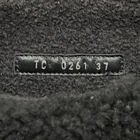 Louis Vuitton Snowdrop Flat Ankle Boots 7 37 Black Suede Shearling Excellent! - Picture 13 of 16